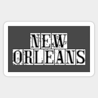 New Orleans Street Tiles Sticker